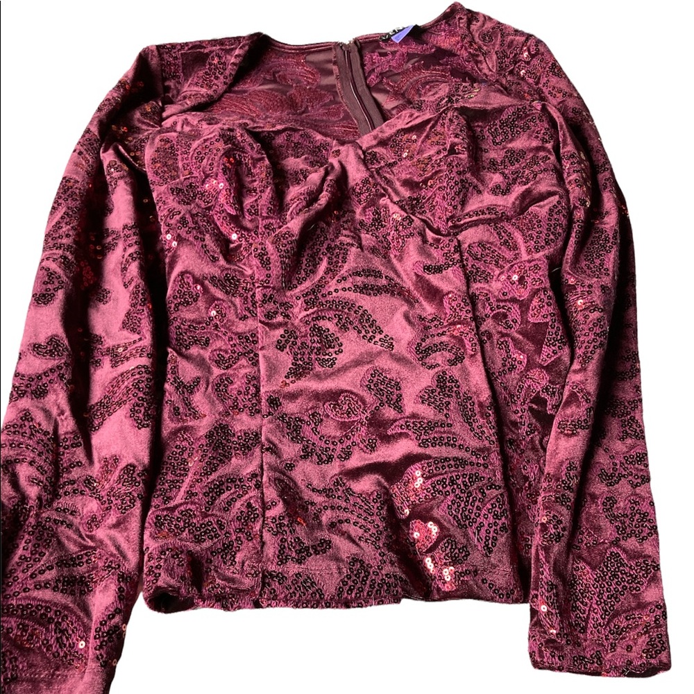 A purple shirt